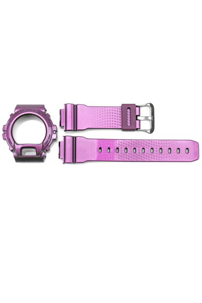 Casio G-Shock กรอบและสาย รุ่น DW-6900NB-4 (สีม่วง)